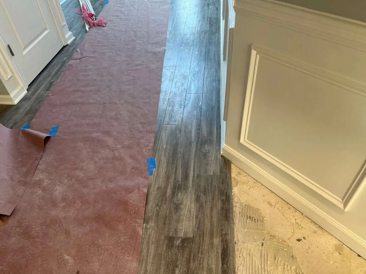 Completed marble shower restoration in Dolton